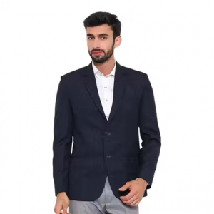 Solid men nevy blue suit for men